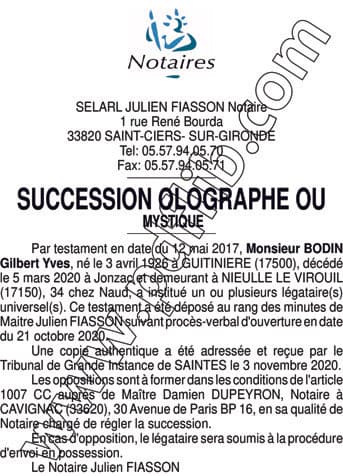 Contenu publication