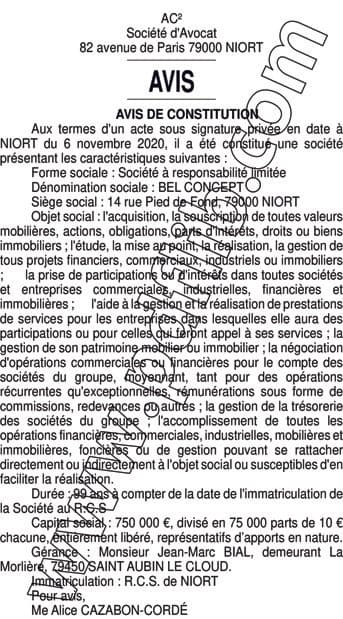 Contenu publication