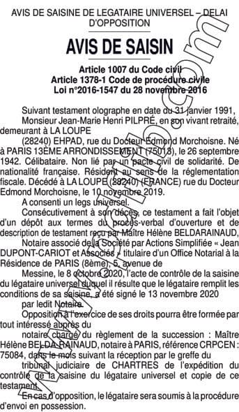 Contenu publication