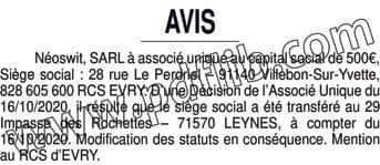 Contenu publication