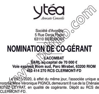 Contenu publication