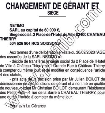 Contenu publication