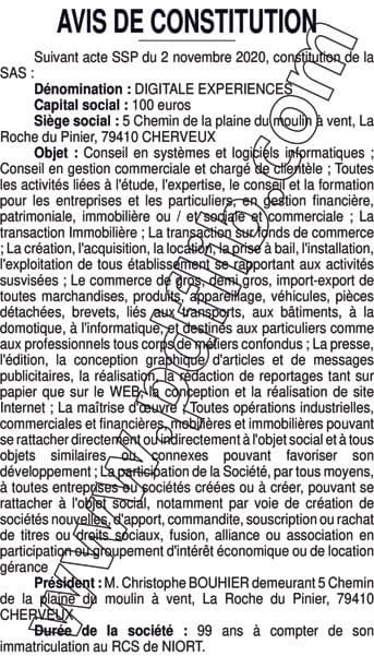 Contenu publication