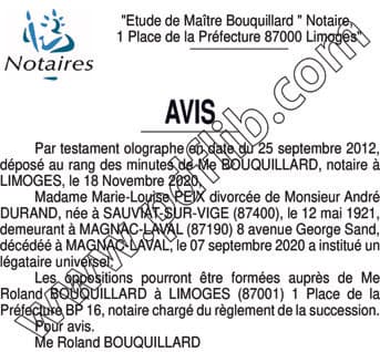 Contenu publication