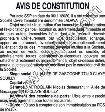 Contenu publication