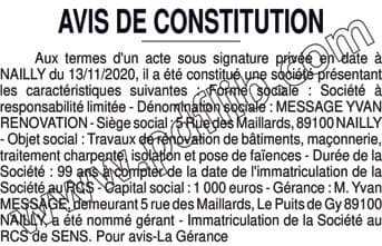 Contenu publication