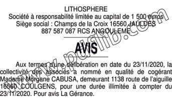 Contenu publication