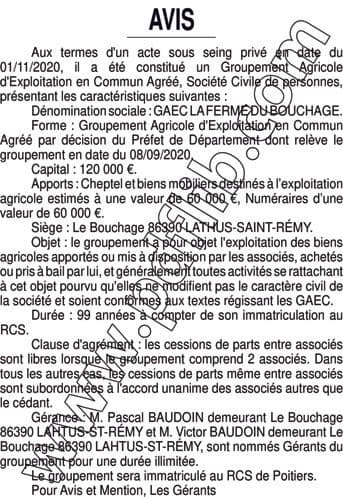 Contenu publication