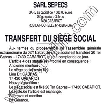 Contenu publication