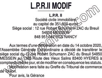 Contenu publication