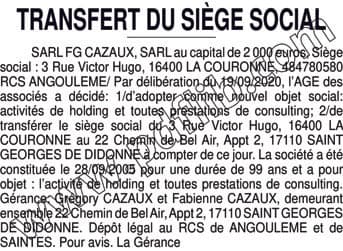 Contenu publication