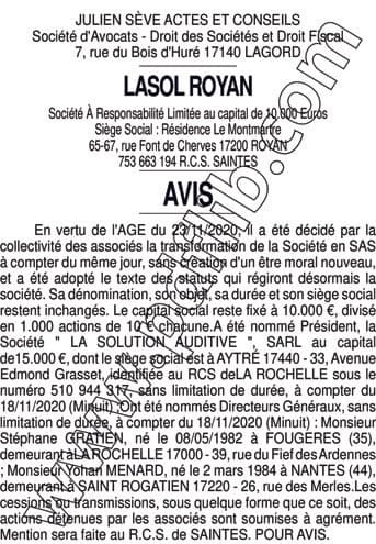 Contenu publication