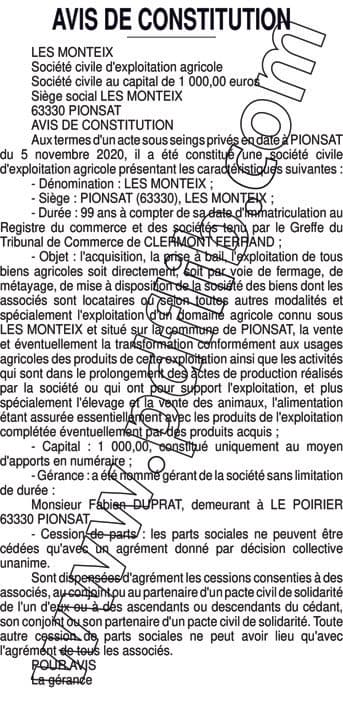 Contenu publication