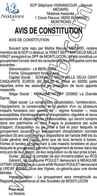 Contenu publication