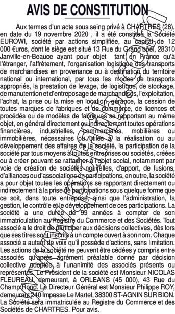 Contenu publication