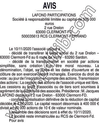 Contenu publication