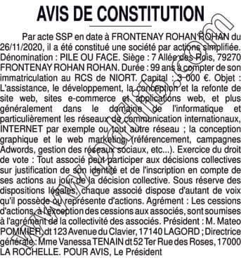 Contenu publication