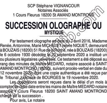 Contenu publication