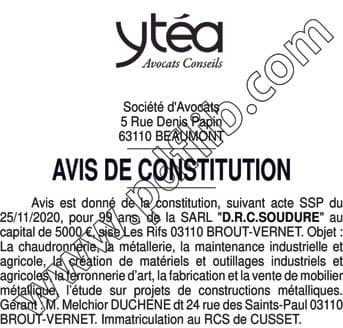 Contenu publication