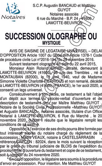 Contenu publication