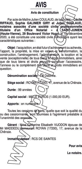 Contenu publication