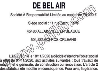 Contenu publication