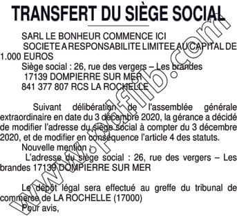 Contenu publication