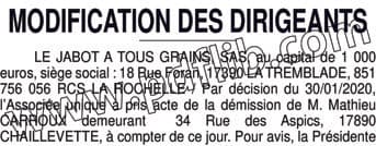 Contenu publication