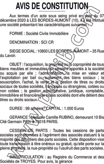 Contenu publication