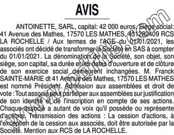 Contenu publication