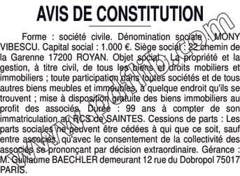 Contenu publication