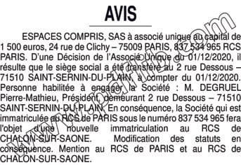 Contenu publication