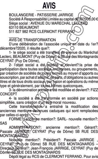 Contenu publication