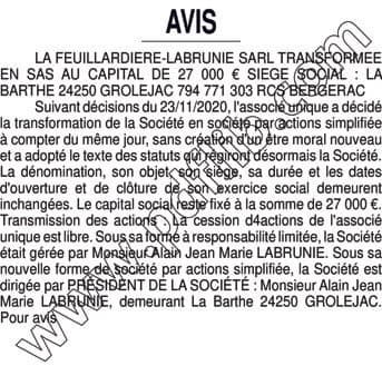 Contenu publication