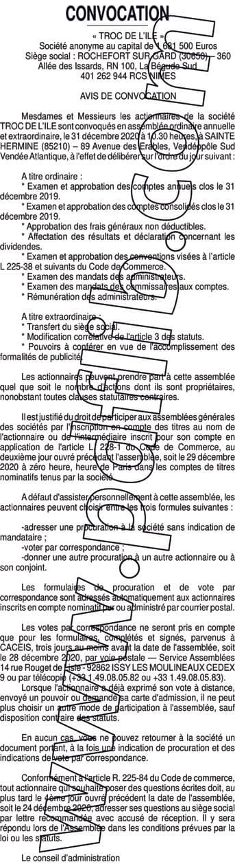 Contenu publication
