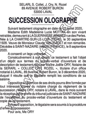 Contenu publication