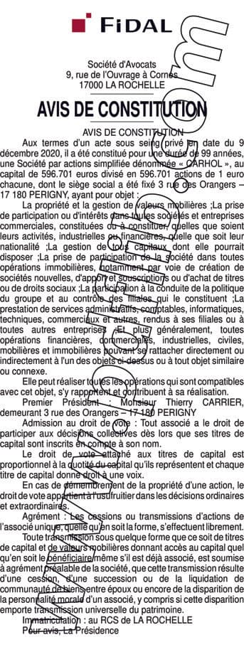 Contenu publication