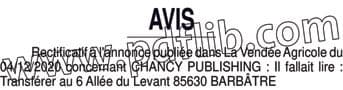 Contenu publication