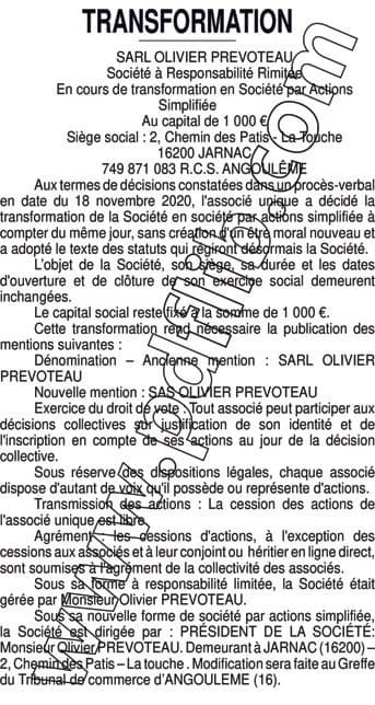 Contenu publication