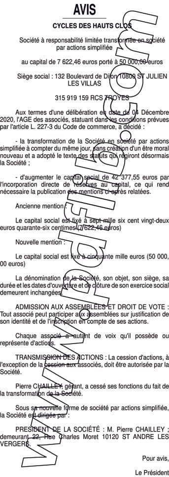 Contenu publication