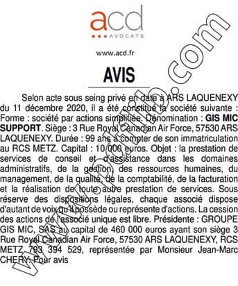 Contenu publication