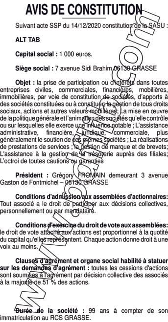 Contenu publication