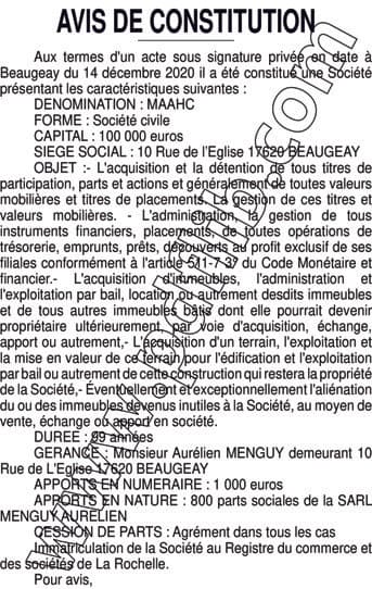 Contenu publication