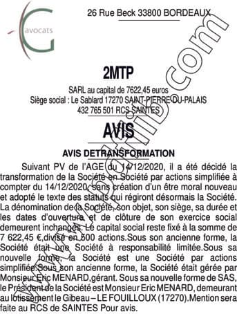 Contenu publication