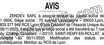 Contenu publication