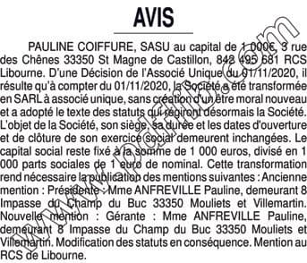 Contenu publication
