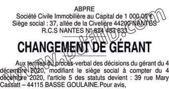 Contenu publication