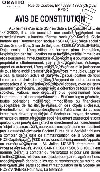 Contenu publication