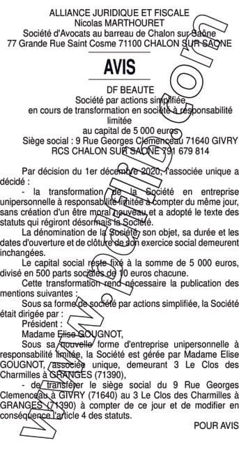 Contenu publication