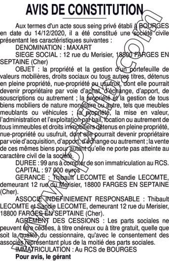 Contenu publication